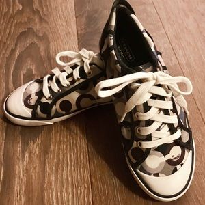 New Coach Barrett 7.5 Monogram Sneakers